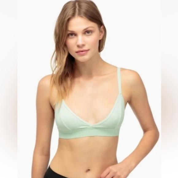RICHER POORER size small mint triangle bra - Picture 1 of 5